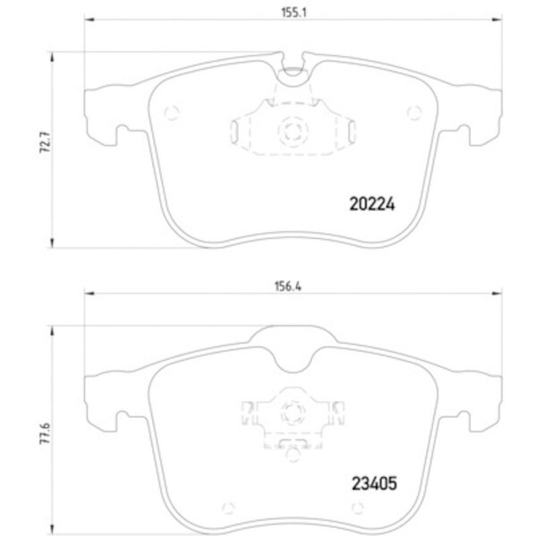 Pagid Brakes Disc Brake Pad, 355006561 355006561 - main